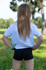 Summer '23  - White oversized tee w green print