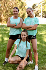 Summer '23  - Green tank/ crop tee w OA print