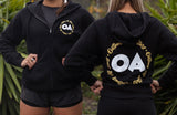 OA '24 Black hoodie & zip up