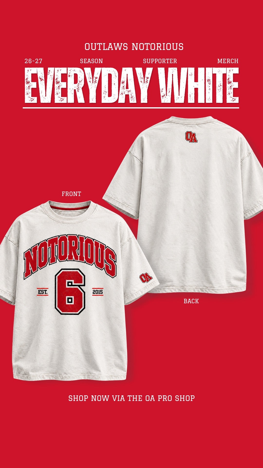 Notorious Fundraiser Merch
