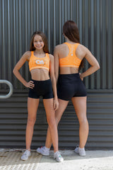 Spring '23  - Orange sherbet sports bra