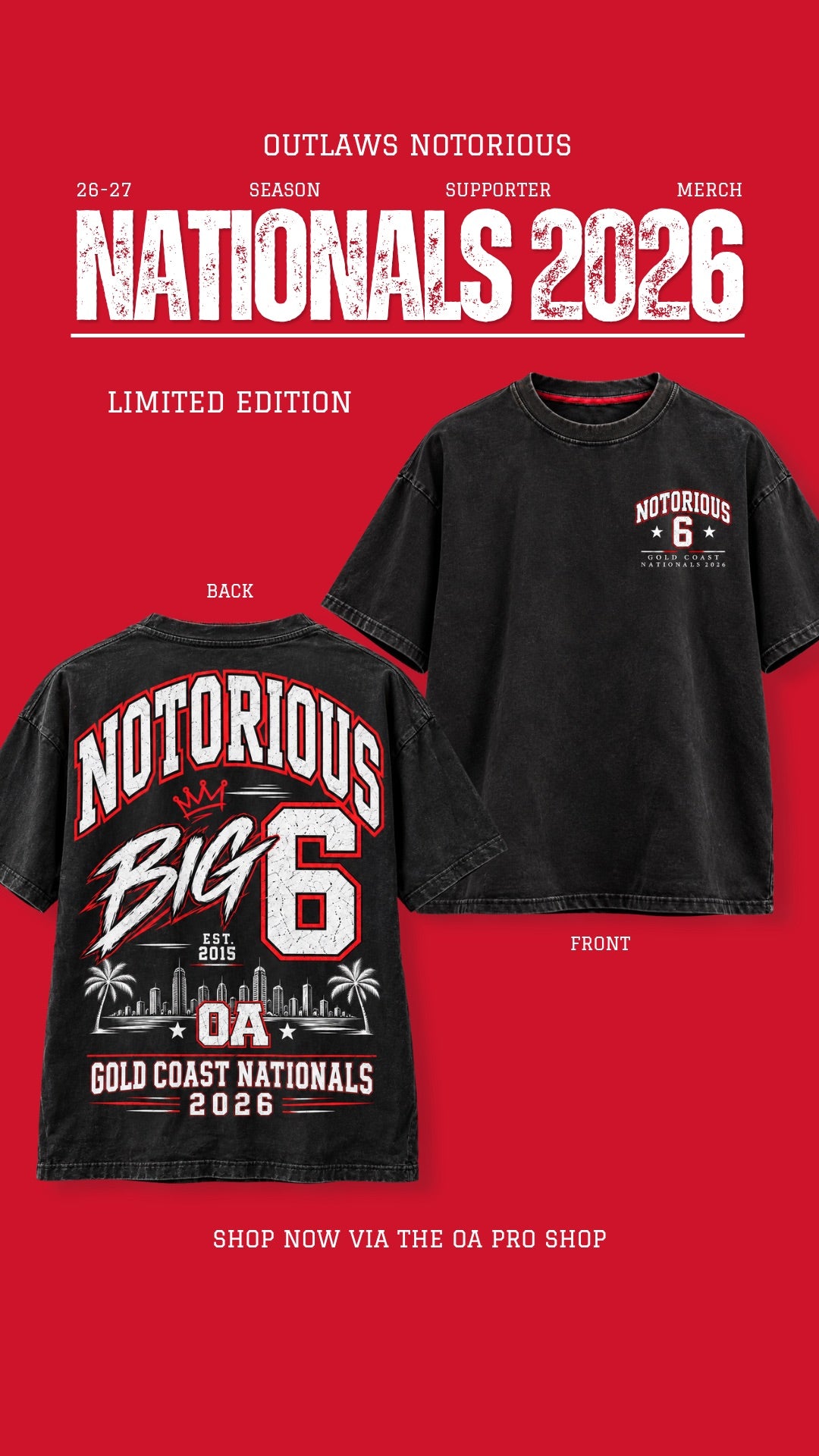Notorious Fundraiser Merch