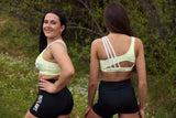 Summer 2025 - Curve back yellow sports bra