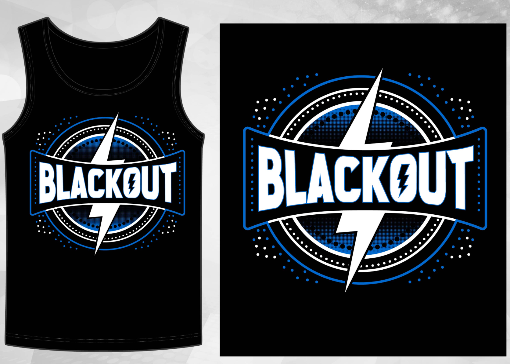 Blackout Team Merch 2024 - Black training tank