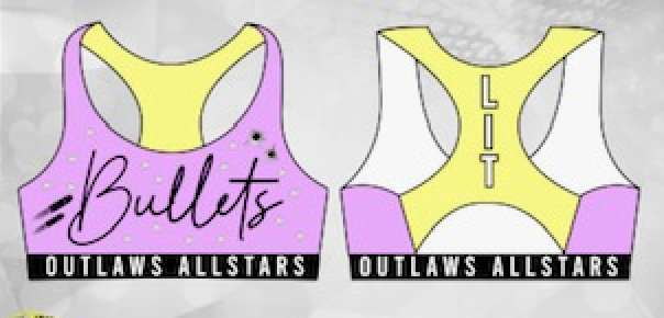 Bullets Team Merch 2024 - Sports Bra