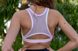 Spring '24  - Pink/orange Aura sports bra