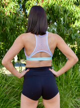 Spring '24  - Blue/purple Aura sports bra