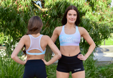 Spring '24  - Blue/purple Aura sports bra