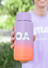 Spring '24  - Ombre Ceramic 1L water bottles w flip top lid