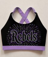 Rebels Rhinestoned Sports bra 2026