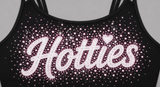 Hotties Rhinestoned Sports bra
