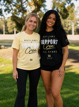 NEW 2026 Supporter Tee - Black / Yellow