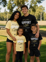 NEW 2026 Supporter Tee - Black / Yellow