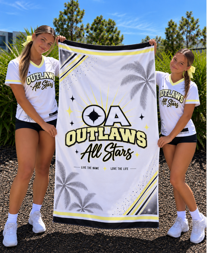 OUTLAWS BEACH TOWEL- PRE ORDER NOW!
