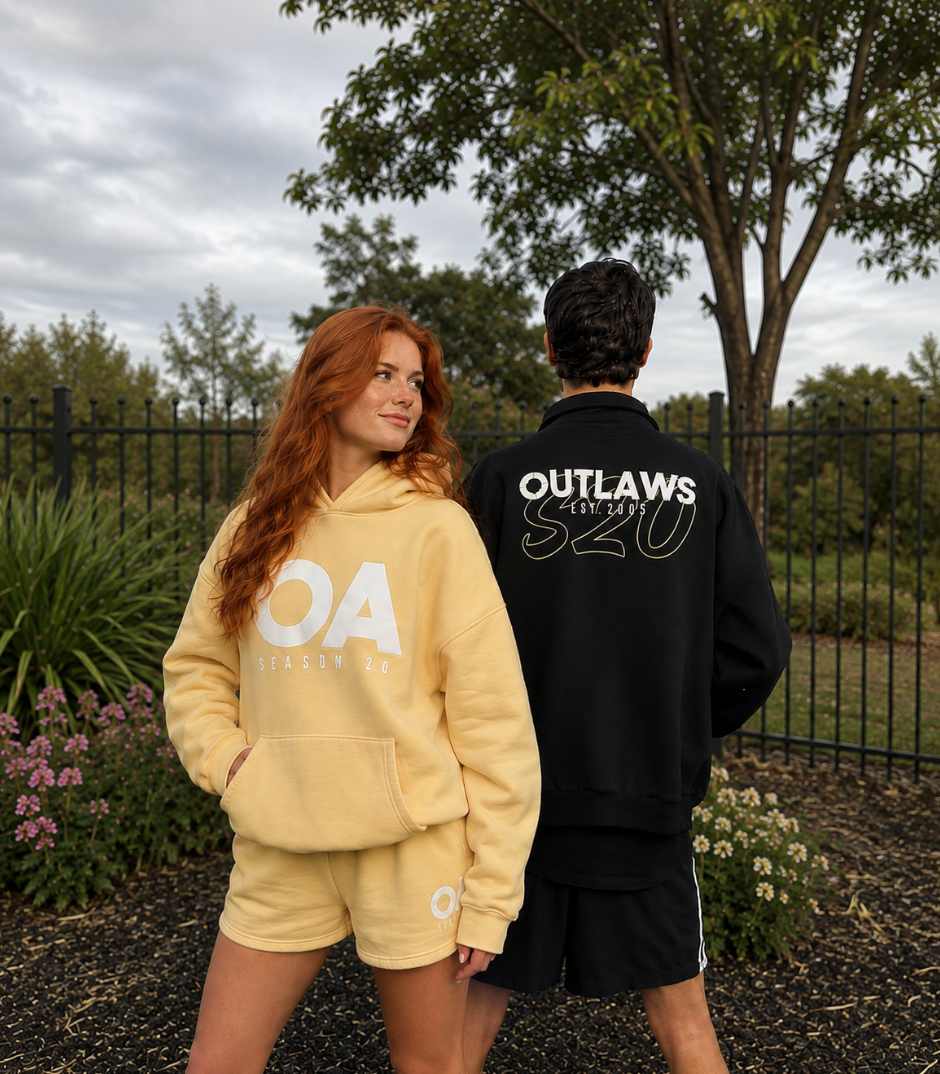 Black 1/4 zip Hoodie