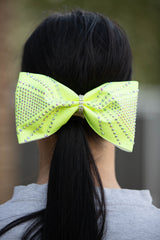 Yellow Sparkle Tailless Bow